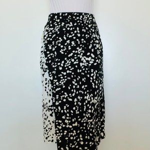 NWT Alfani Asymmetrical Animal Print Wrap Skirt